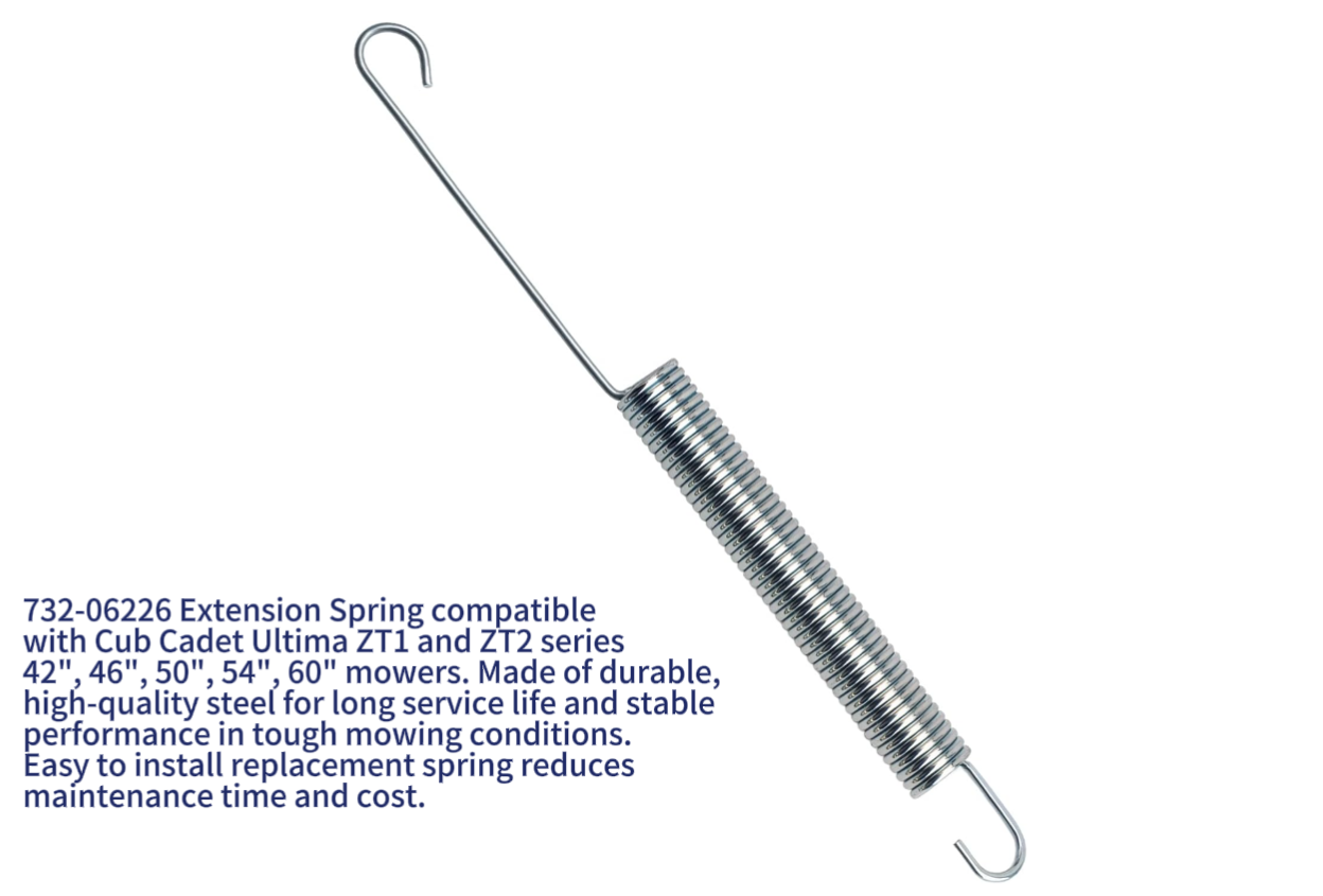 Amazon.com : 732-06226 Extension Spring Compatible with CUB Cadet